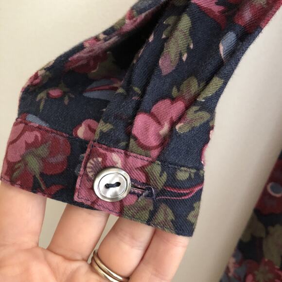 Vintage Laura Ashley Floral Dress (5-6) - Picture 9 of 12